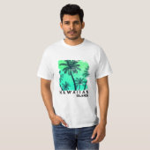 Mannen Hawaiian T-shirt (Voorkant volledig)