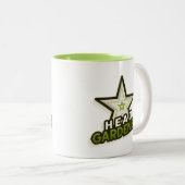 Mannen Head Gardener Koffie Mok - Groen (Voorkant rechts)