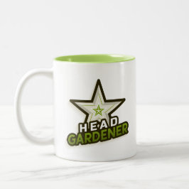 Mannen Head Gardener Koffie Mok - Groen