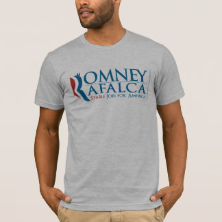 Mannen Heather Gray Romney Rafalca 2012 T-Shirt