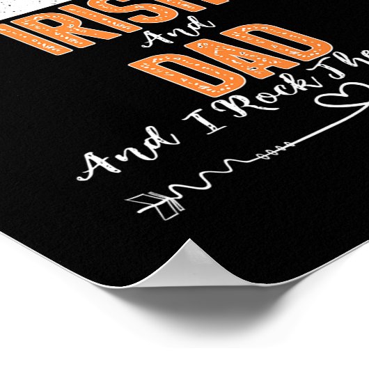 Mannen heb ik twee titels in Ierland en papa Ierla Poster (Hoek)