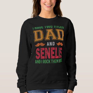 Mannen heb ik twee titels vader en senelis opa fa trui