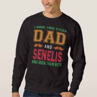 Mannen heb ik twee titels vader en senelis opa fa trui