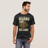 Mannen heb ik twee titels voor pappa en bijenimker t-shirt (Voorkant volledig)