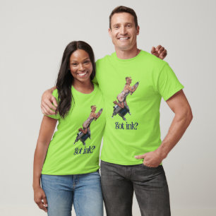 Mannen "Heb je inkt?" Raglan Shirt