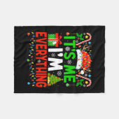Mannen hebben alles wat stel kerstfeest wil fleece deken (Voorkant (Horizontaal))