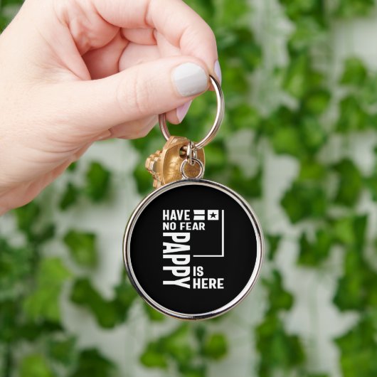 Mannen hebben geen schrikbeeld... sleutelhanger (Hand)