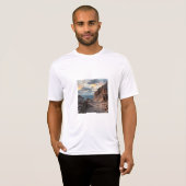 "Mannen heeft een stijlvol T-shirt op maat | Comfo (Voorkant volledig)