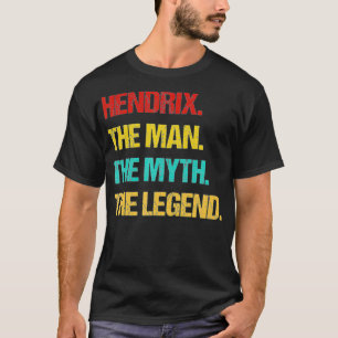 Mannen Hendri Het Man van de Myth de Legende T-shirt