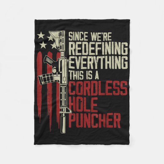 Mannen herdefinieerden alles wat dit draadloos is fleece deken (Voorkant)