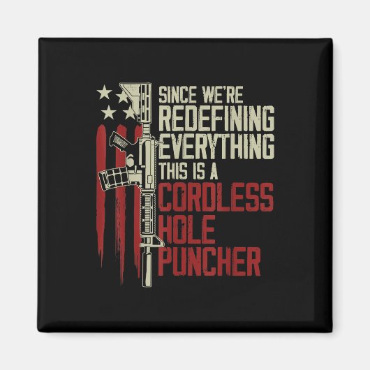 Mannen herdefinieerden alles wat dit draadloos is magneet (Voorkant)