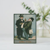 Mannen Heren Prank Joke Wortel Briefkaart (Staand voorkant)