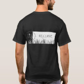 Mannen herstellen Archer - Offset (donker) T-shirt (Achterkant)