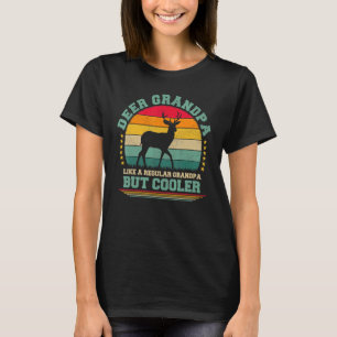 Mannen herten herten opa Vaderdag T-shirt