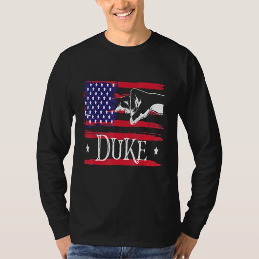 Mannen hertog t-shirt (Voorkant)