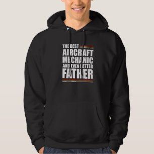 Mannen het beste Vliegtuig-mechanisme en nog beter Hoodie
