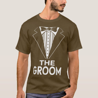 Mannen Het Groom Weddenschap T-shirt
