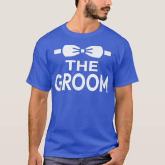 Mannen Het GroomWedding Marriage T-shirt