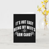 Mannen het is niet gemakkelijk zijn mijn vrouwen a kaart (Gele Bloem)