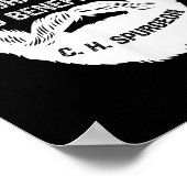 Mannen het kweken van een baard is natuurlijk & poster (Hoek)