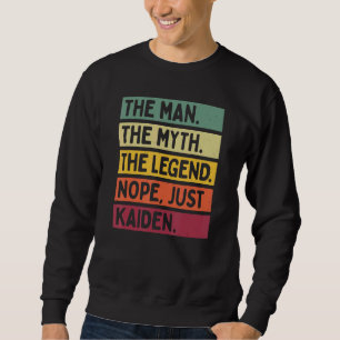 Mannen het Man de mythe de Legende nope enkel Kaid Trui