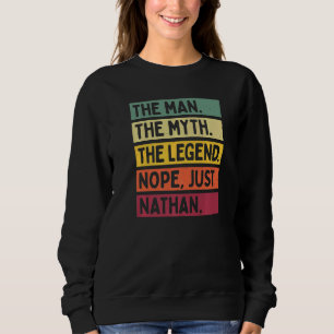 Mannen het Man de mythe de Legende nope net Nathan Trui