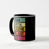 Mannen het Man de mythe de Legende npe net Brett Mok (Voorkant links)