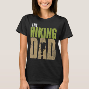 Mannen Het wandelende pap in de buitenlucht T-shirt
