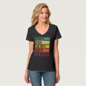 Mannen hier is Evan de beste vader ter wereld. T-shirt (Voorkant volledig)
