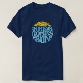 Mannen hier komen de zon aan | Retro | VINTAGE T-shirt