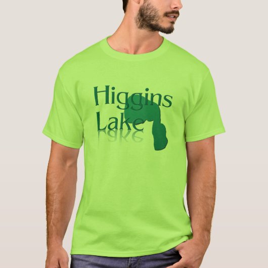 Mannen Higgins Lake T-Shirt (Voorkant)