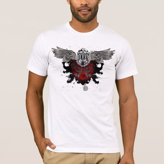Mannen High Rule White T-shirt (Voorkant)