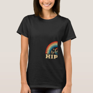 Mannen Hippie Pap 70s Aesthetische Nostalgie 1970 T-shirt