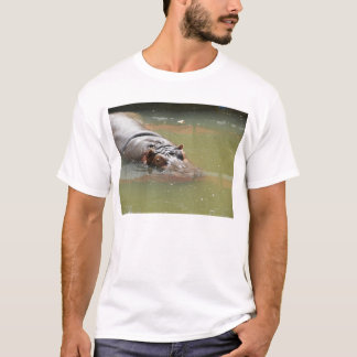 Mannen Hippo T-Shirt