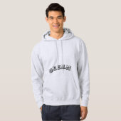 Mannen hoddie  hoodie (Voorkant volledig)