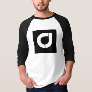 Mannen hoes met lange beschermlaag met Logo design T-shirt