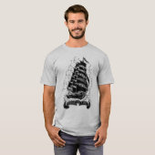 mannen hoes t-shirt (Voorkant volledig)