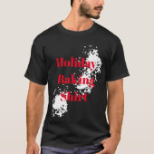 Mannen Holiday T-Shirt-Holiday Baking Shirt (Voorkant)
