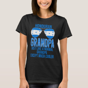 Mannen honduran Grandpa Honduras - zonnebril T-shirt