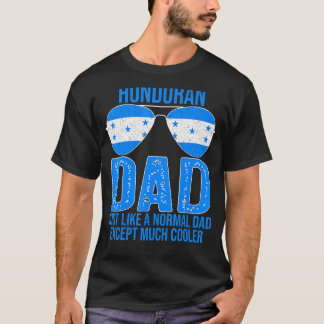 Mannen  Hondurese Papa Honduras Vlag Zonnebril T-shirt