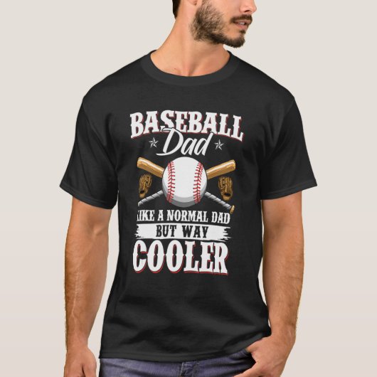 Mannen honkbal Mannen Dads Baseball T-shirt (Voorkant)