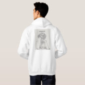 Mannen Hoodie (Achterkant volledig)