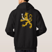 Mannen Hoodie (Achterkant)