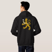 Mannen Hoodie (Achterkant volledig)