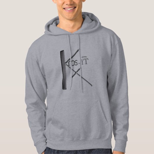Mannen Hoodie (Voorkant)