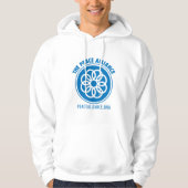 Mannen Hoodie (Voorkant)