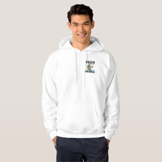 Mannen Hoodie (Voorkant volledig)