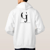 Mannen Hoodie (Achterkant)