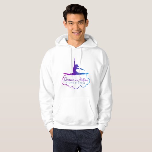 Mannen Hoodie (Voorkant volledig)
