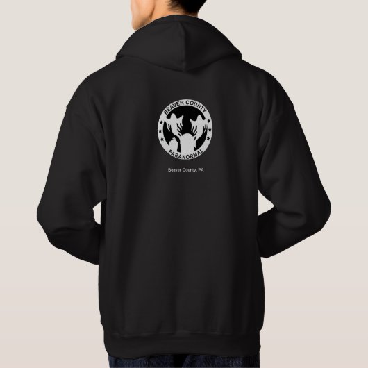 Mannen Hoodie (Achterkant)